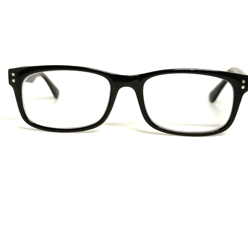 Aura AU1704 Black Eyeglasses Frames 56-19-145 Rectangle Full Rim Mens‎ Womens